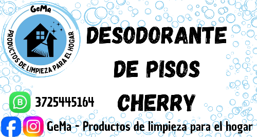 Desodorante para pisos cherry 