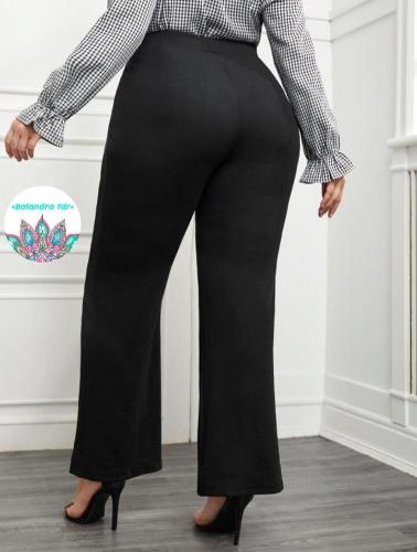 Pantalón de vestir negro G-XL