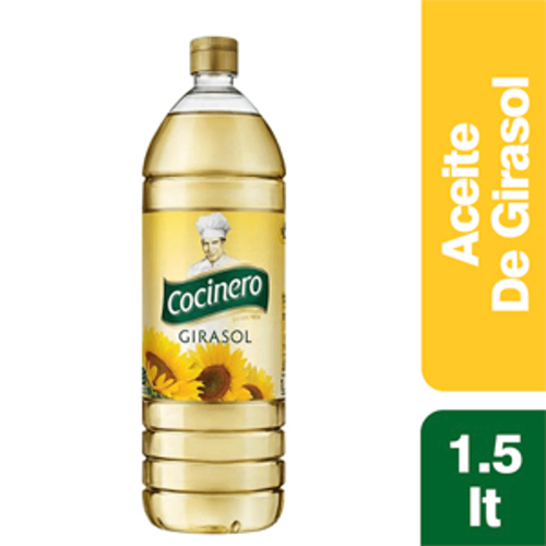 ACEITE DE GIRASOL COCINERO 1.5LT