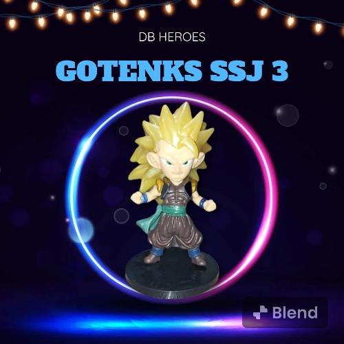 DB Heroes Gotenks Ssj 3 Ch