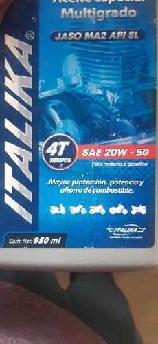 ACEITE 20W-50 4T SAE SL ITALIKA