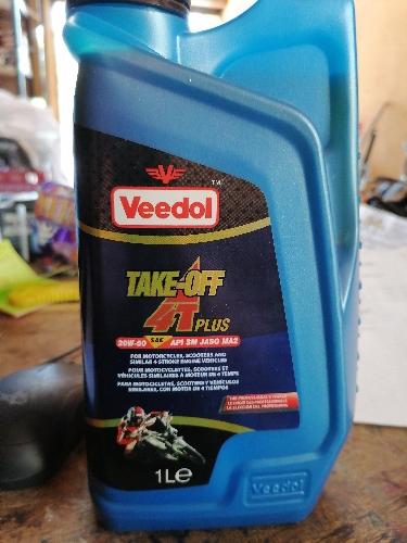 ACEITE 20W-50 4T 1 LITRO VEEDOL