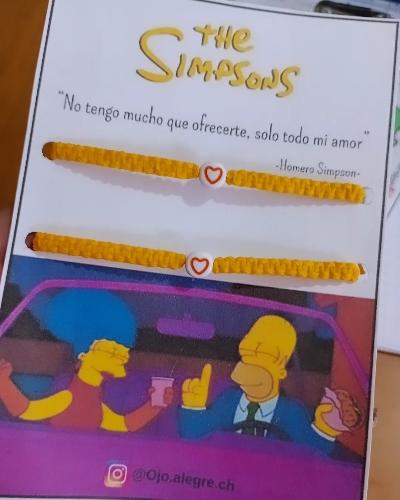 Pulsera Homero y Marge