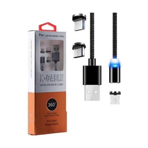 Cable Magnetico 3 en 1