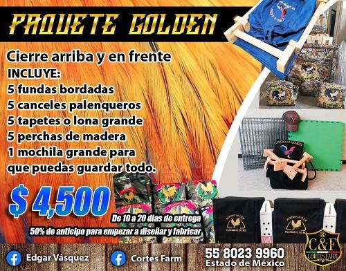 Paquete Golden 5 piezas 