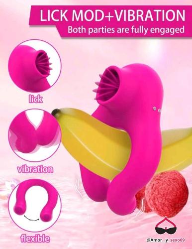 Anillo vibrador con lengüita