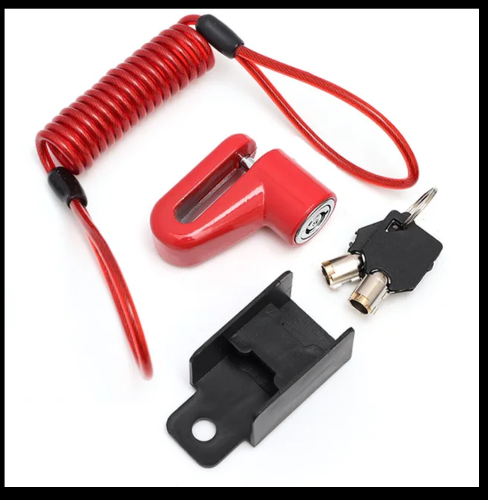 Candado rojo 