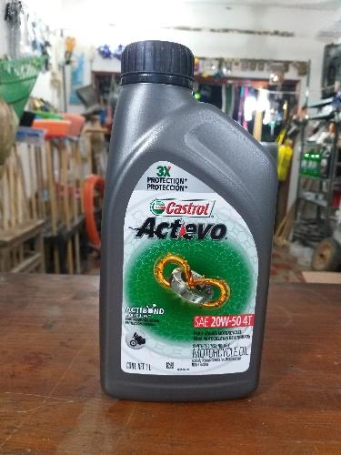 ACEITE CASTROL ACTEVO 4T 20W50