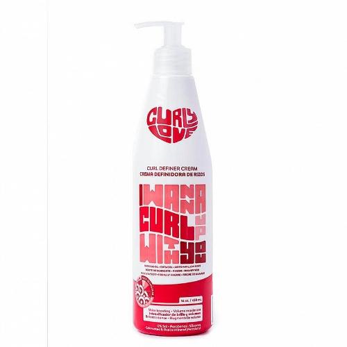 Crema de peinar curly love 16 oz.