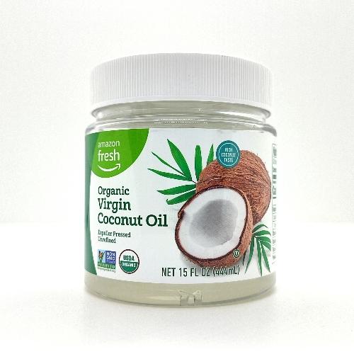 Aceite de Coco Virgen Orgánico Amazon Fresh 444ml