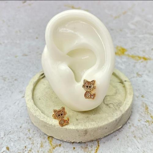 Aretes gato 