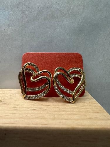 Aretes corazón 