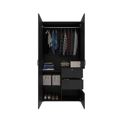 Armario Junior mini maletero gris