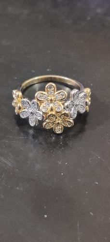 Anillo flores n.7