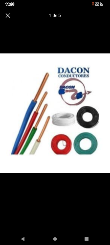 CABLES. IUZA  Y CONDUCTORES  DACON 