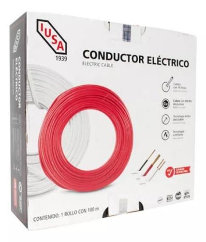 CABLE IUZA UNIPOLAR (color rojo ) CALIBRE 12