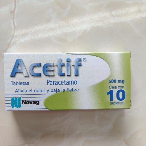 Acetif Paracetamol 500mg