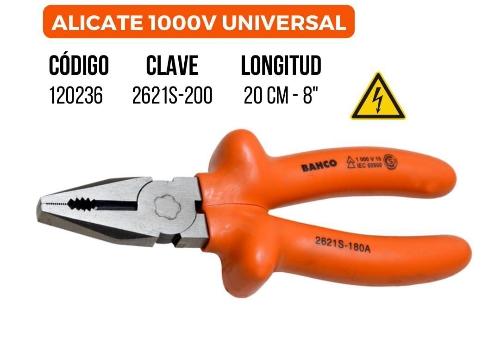 Alicate Electricista 8"BAHCO