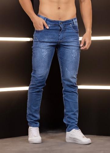 Calça jeans masculina T-46