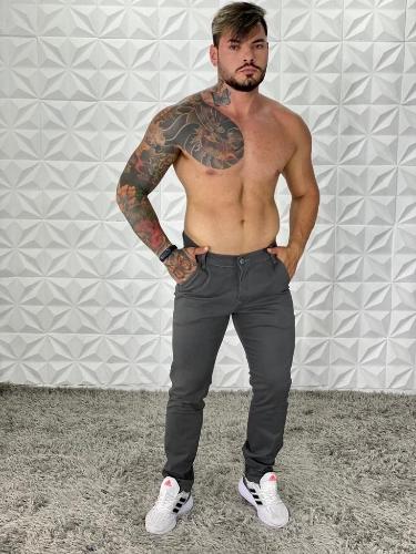 Calça brin sport fino T- 40