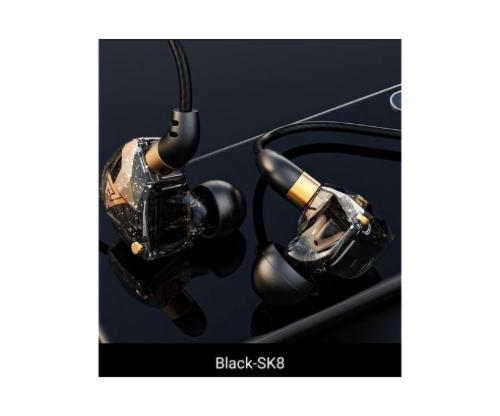 Fone De Ouvido QKZ AK6 SK8 Esportivo Dinâmico Com Microfone/Headset Subwoofer PRO