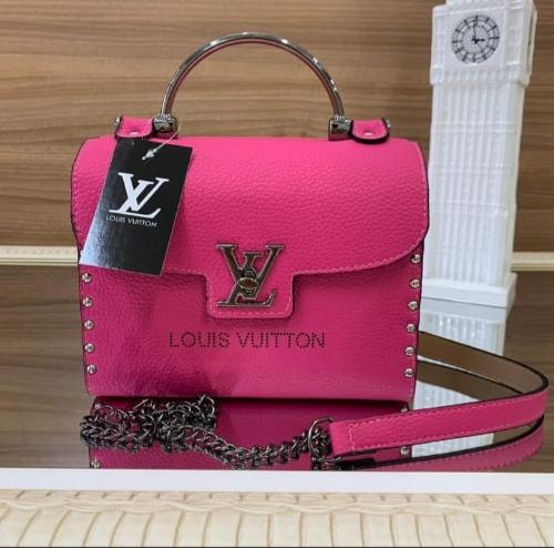 Louis Vuitton baú pink