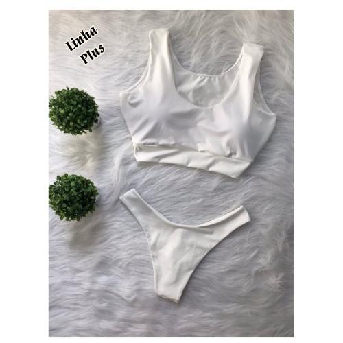 Biquíni Plus Regata Branco