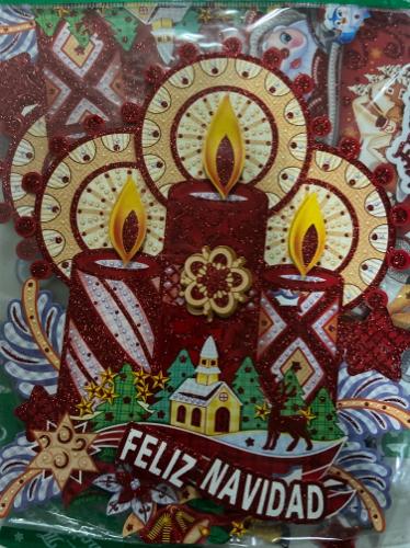 Adorno navideño grande 