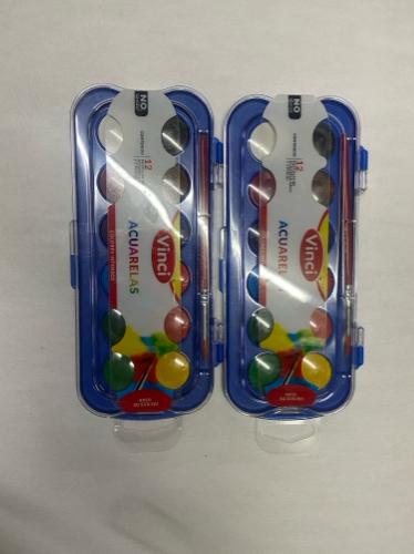 Acuarela Vinci estuche c/12