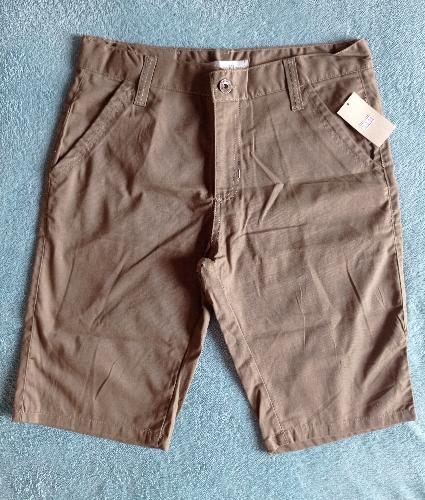 Bermuda brim sem cinto Masc