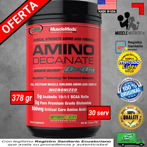 Amino Decanate 30 serv BCAA + Glutamina