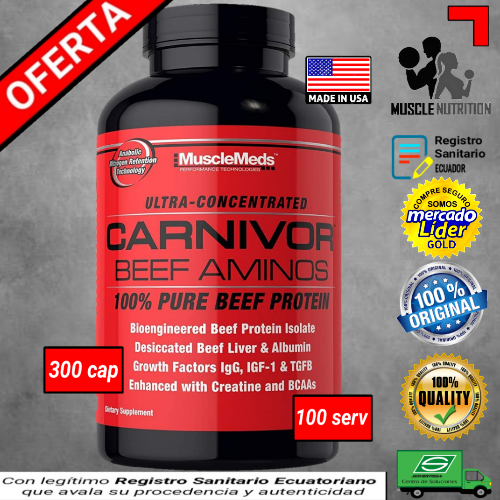 Amino Beef 300 caps Carnivor