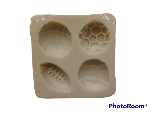 Molde silicona balones