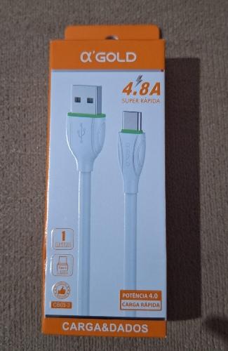 Cabo usb type c 
