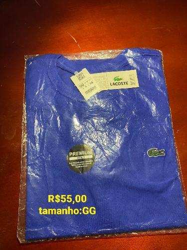 Camisa 30.1 Lacoste azul
