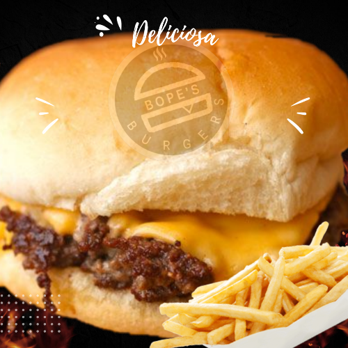 B) Cheese Wop Hamburguesa