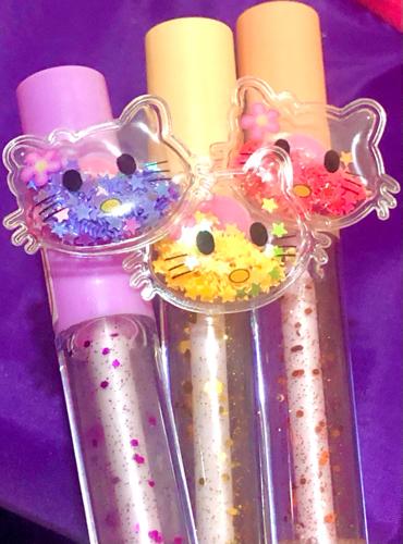 Brillo + anillo Hello Kitty