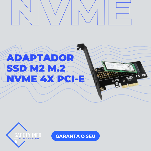 Adaptador Ssd M2 M.2 Nvme 4x Pci-e

