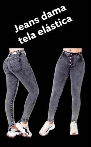 Jeans elásticos para dama