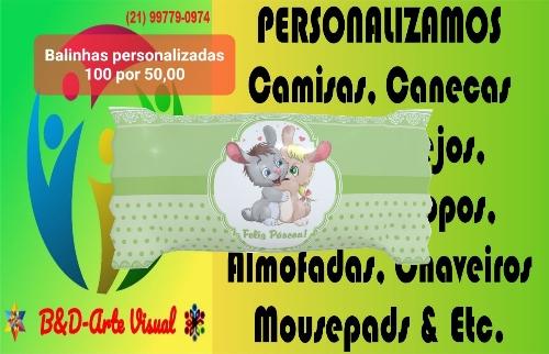 Balinhas personalizadas Páscoa