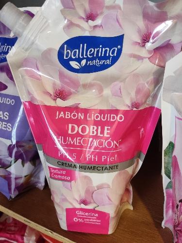 Jabón ballerina 750 ml crema humectante 