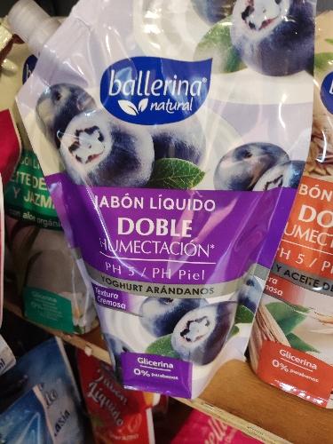 Jabón ballerina 750 ml yogurt arandano