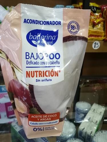 Acondicionador Ballerina Nutrí Bajo Poo