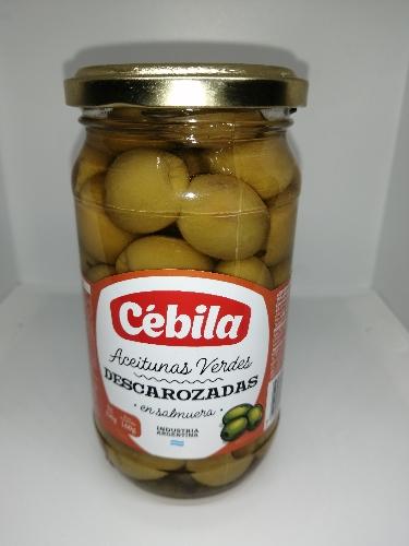 Aceitunas descarozadas Cebila 