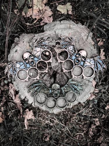 Manopla calavera