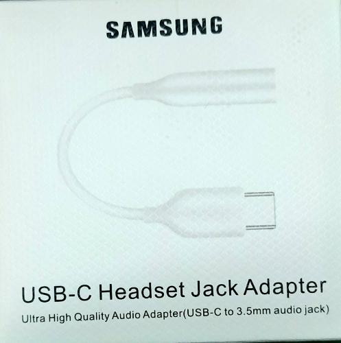 Adaptador samsung tipo C a 3.5 mm
