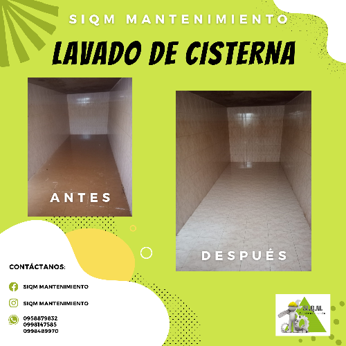 Lavado y Sanitización de cisternas 