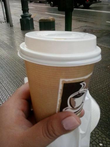 Cafe con leche grande