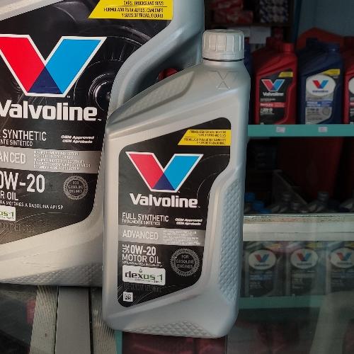 0w20 Valvoline Advanced ¼