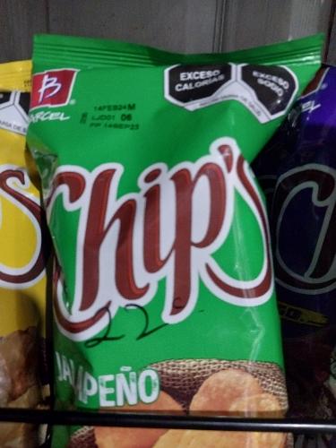 Chips Jalapeño 60 gr.